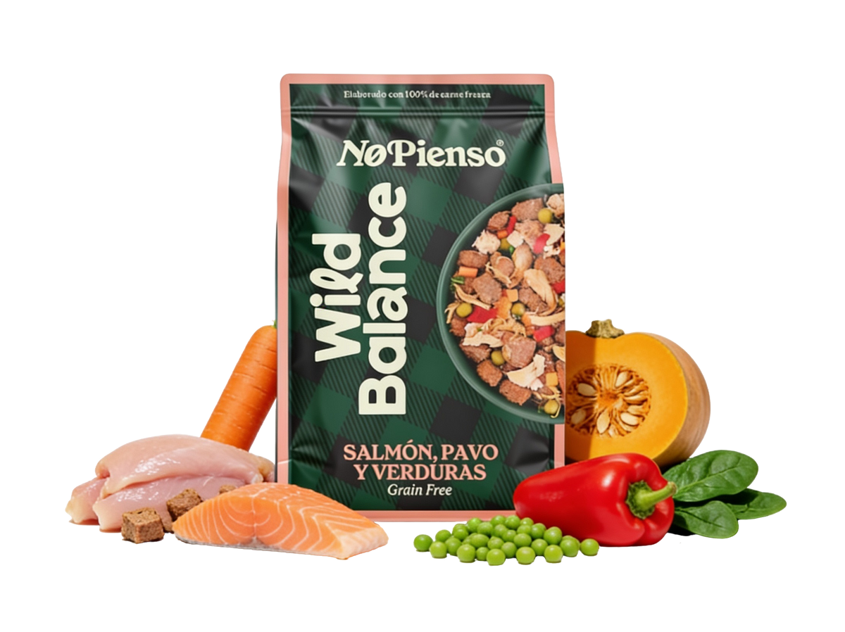 Envase NoPienso con ingredientes frescos